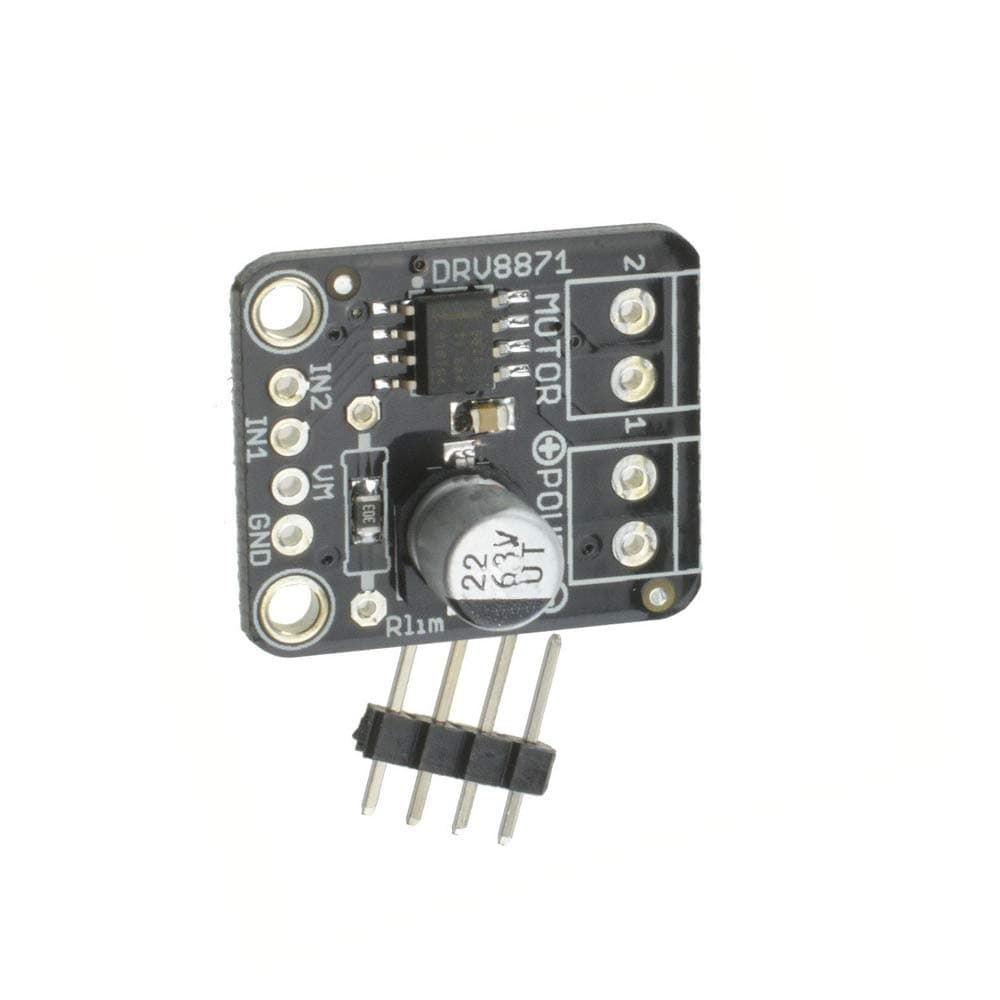 Comimark 1Pcs DRV8871 H-Bridge DC Motor Driver Breakout Board PWM Control Module 3.6A for Arduino