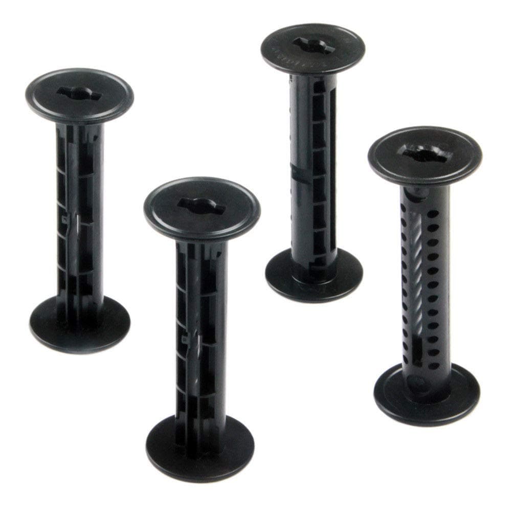 4x 120 220 Empty Plastic Take-Up Roll Film Spools For Medium Format Film Camera