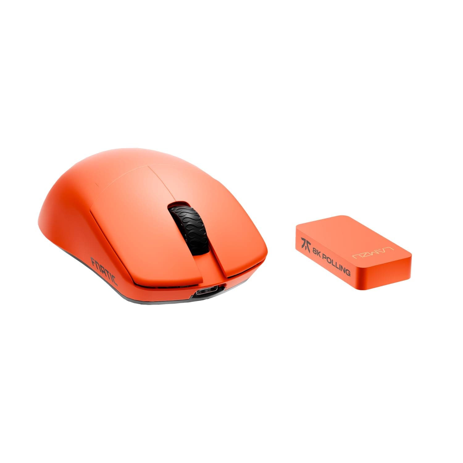 Fnatic x Lamzu MAYA 8K Small Wireless Pro Gaming Mouse Special Edition, Pixart 3950 Sensor, Epically Light 45g, up to 80h Battery Life, Optical Switches, Ambidextrous, Windows & Mac Compatible