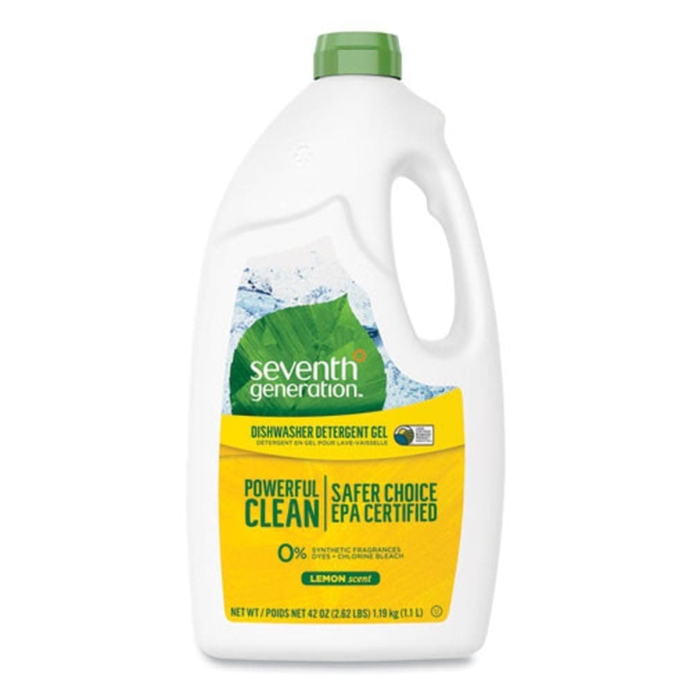 Seventh Generation Lemon Scented Automatic Dishwasher Gel (6x45 OZ) (Value Bulk Multi-pack)