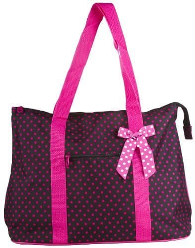 Ever Moda Polka Dot Tote Bag X-Large