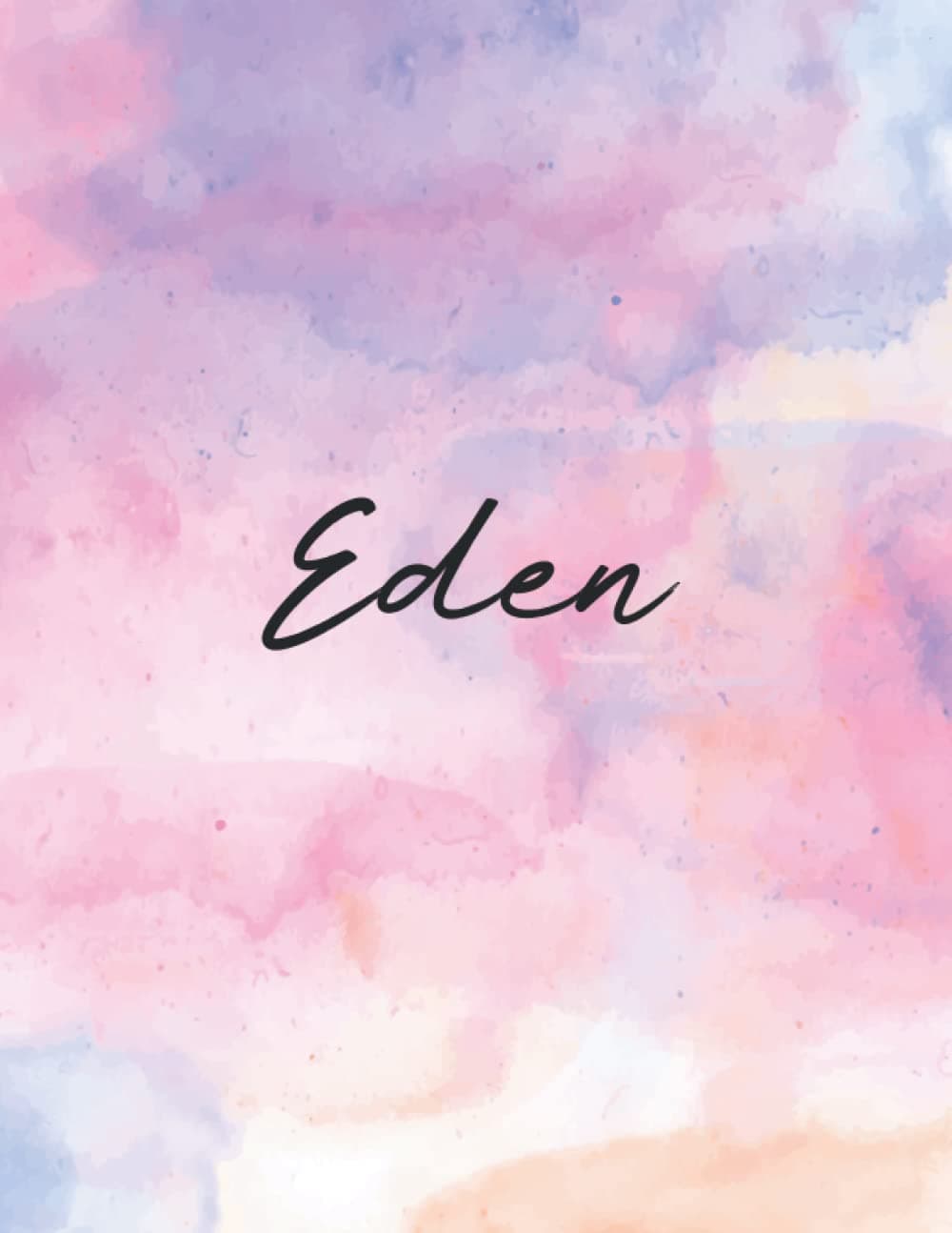 Eden: Journal Notebook Gray for Writing and Drawing, Blank | Calligraphy Dot Grid Journals | 8.5 x 11 inch - V.145