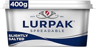 Lurpak Slightly Salted Spreadable Blend of Butter and Rapeseed Oil 400 g