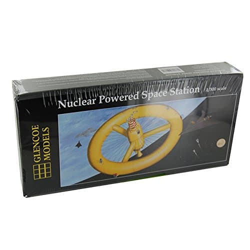 Glencoe Models Kit - Nuclear Powered Space Station - 1:300 Scale - 06909