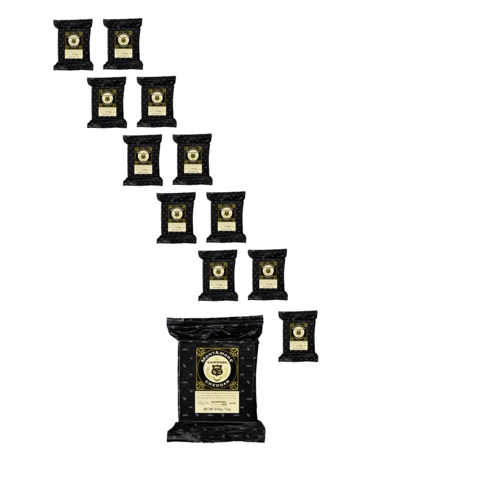 Montamore Chunk Cheese, 7 Ounce -- 12 per case.