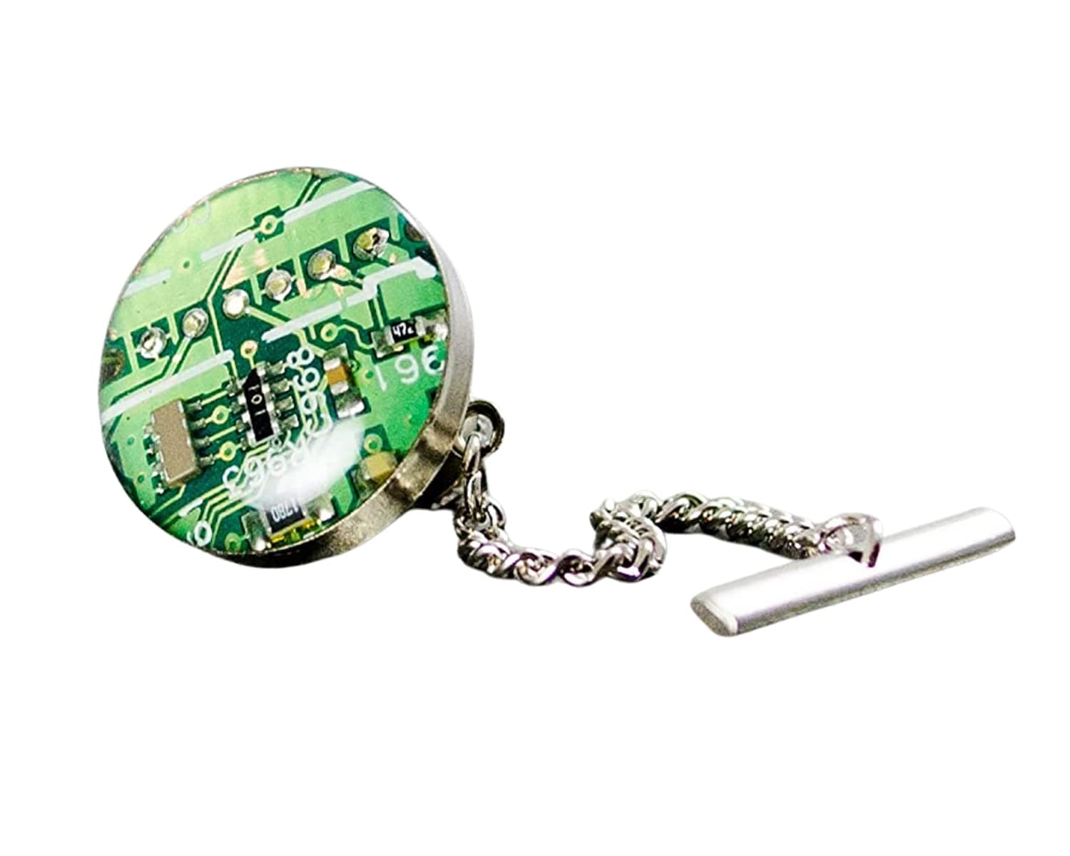 Recycled Circuit Board Tie Tack