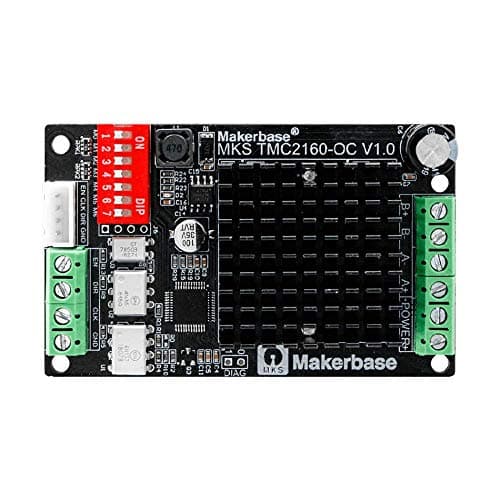 3D Printer MKS TMC2160-OC Stepper Motor Driver Up to 4.33A High Torque Noiseless High Current Motor Driver Fully Compatible with TMC5160 Motion Controller, MAX Support 64 Microsteps