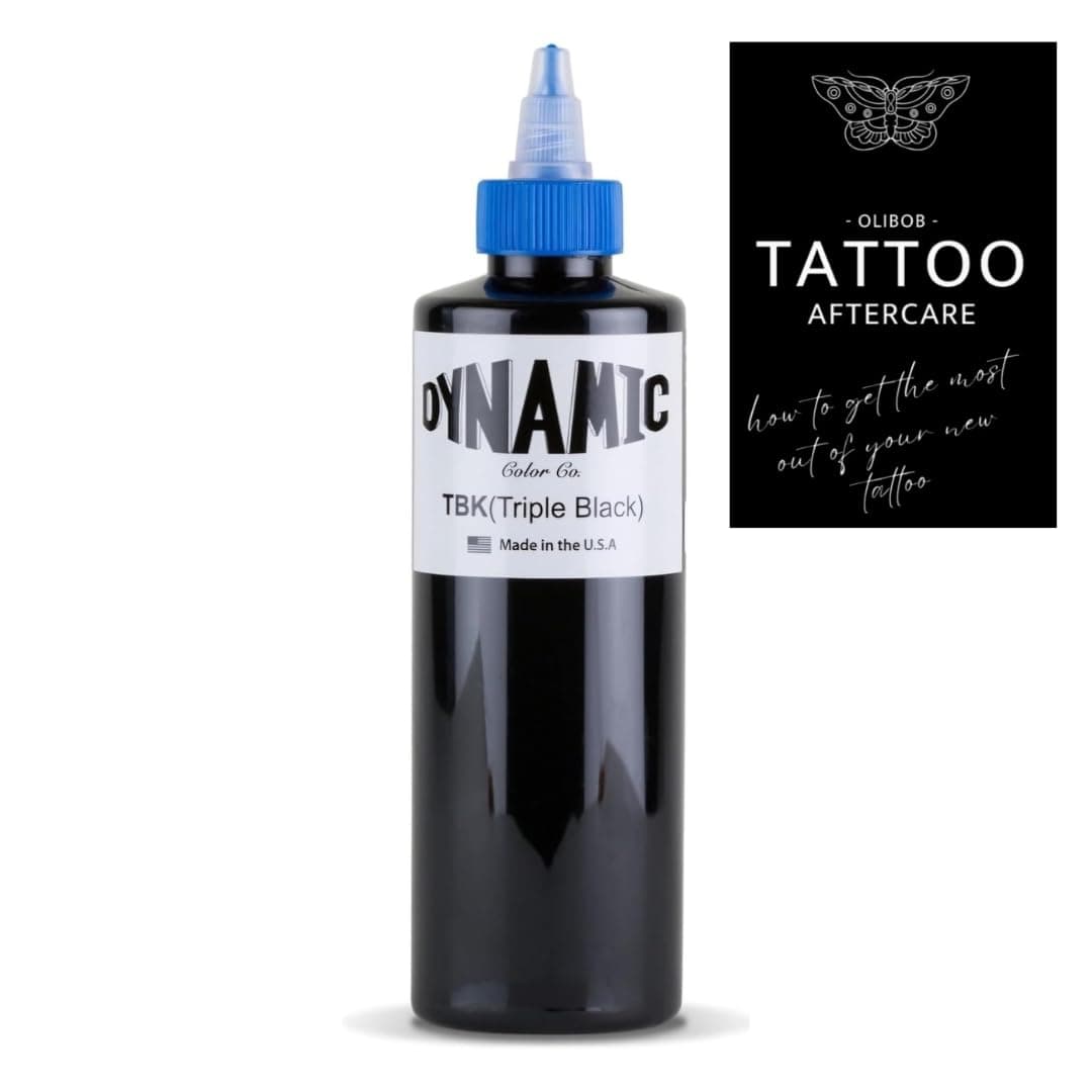 Dynamic Triple Black Tattoo Ink 8oz 240ml