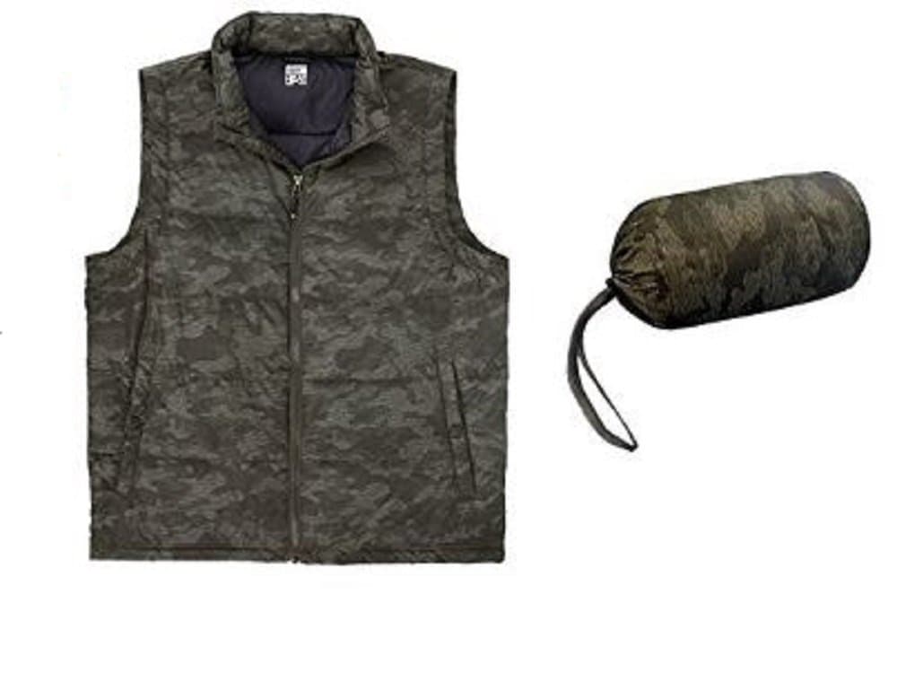 Weatherproof Men's Down Packable Vest with Storage Bag (Small 36 in Chest)