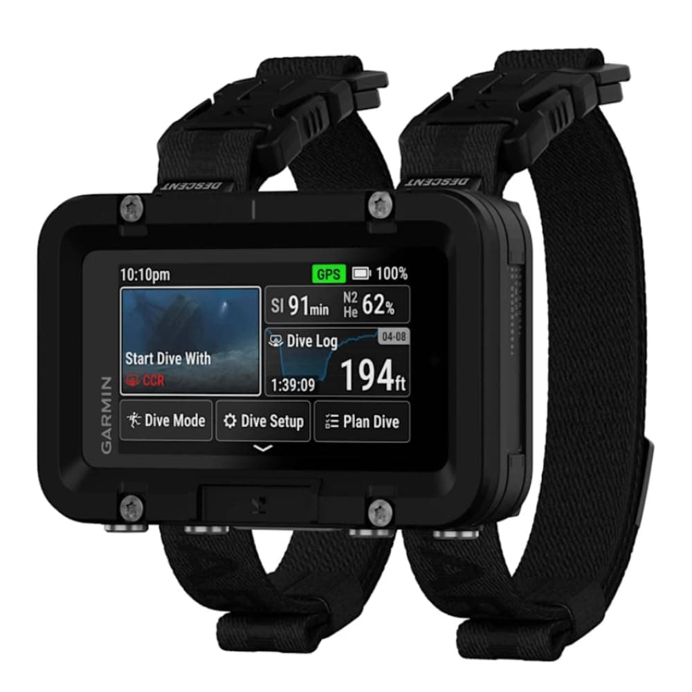 Garmin Descent™ X50i, Premium Dive Computer, 3" Touchscreen Display, 20 ATM Dive-Rated with Leakproof Buttons