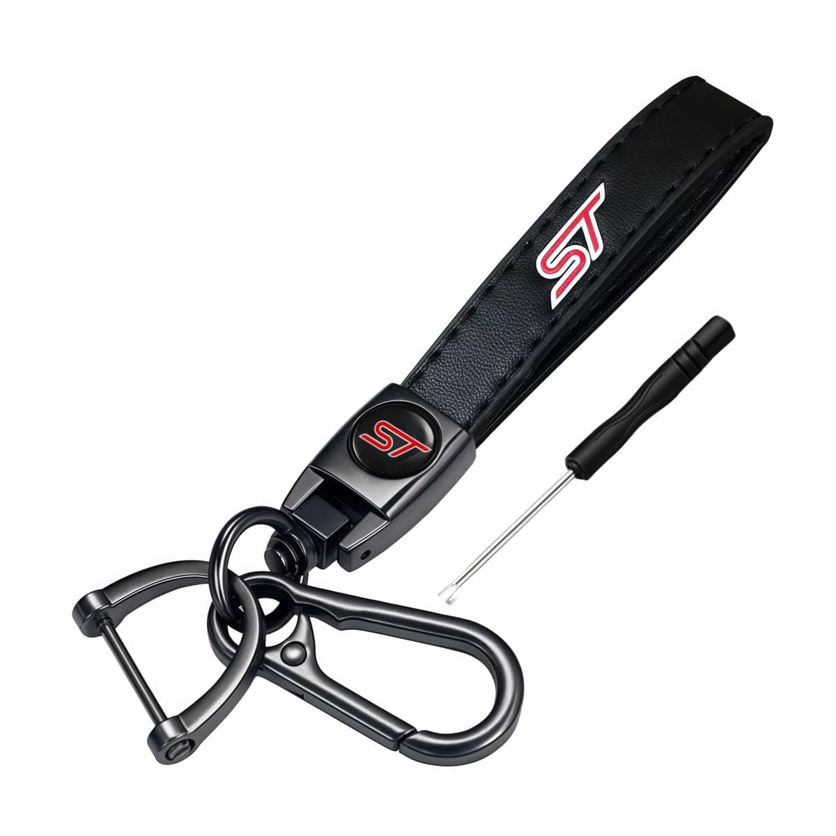 Car premium leather Keychain keyring key accessories