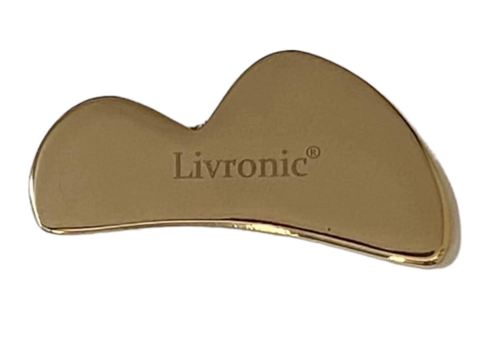 Premium SS Gua Sha Tool For Face | 100% 304 Stainless Steel Gua Sha | Facial Tools Metal Gua Sha | Tighten Skin Care Tools | Beauty Tool For Body Eyes Neck Massager Lymphatic Drainage, Sculpting & Neck Massage (B-SHAPE (KANSA))