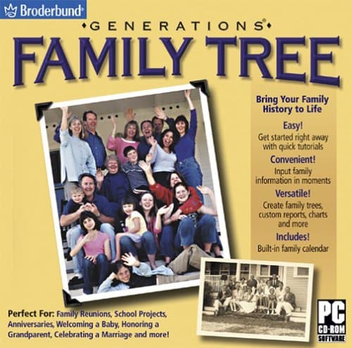 Generations Family Tree (Jewel Case)