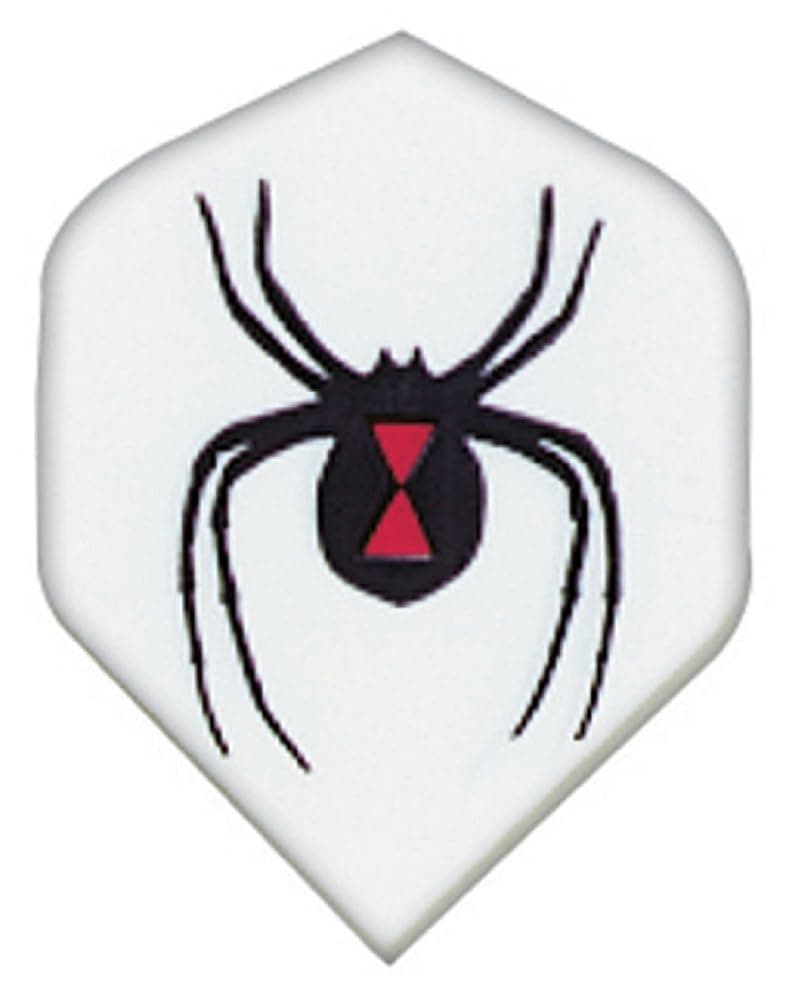 US Darts - 5 Sets (15 Flights) Black Widow, Spider Standard Dart Flights