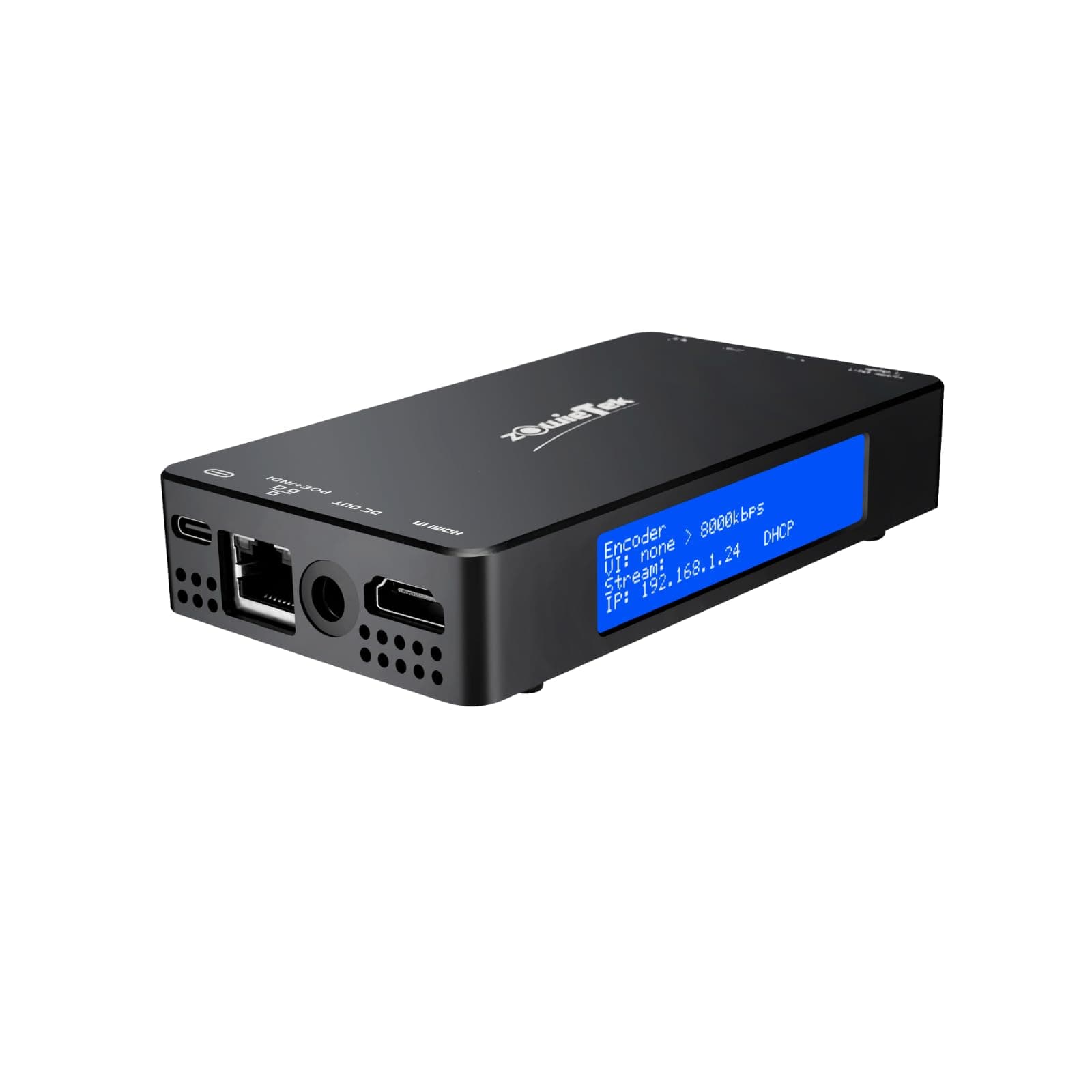 4K HDMI Video Encoder/Decoder, ZowieBox, Native NDI HX3 (Certified) Converter/Player, UVC to HDMI, Pass-Through Video Capture, SRT/RTMP(S)/RTSP, Live Streaming to YouTube