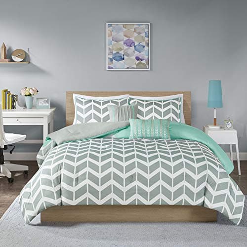 Intelligent Design Nadia Comforter Set, Full/Queen, Teal