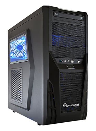 PC Specialist Omega Elite Desktop PC (Black) - (AMD FX-4300, 8 GB RAM, 1000 GB HDD/SDD, NVIDIA Geforce GTX 960, Windows 10)