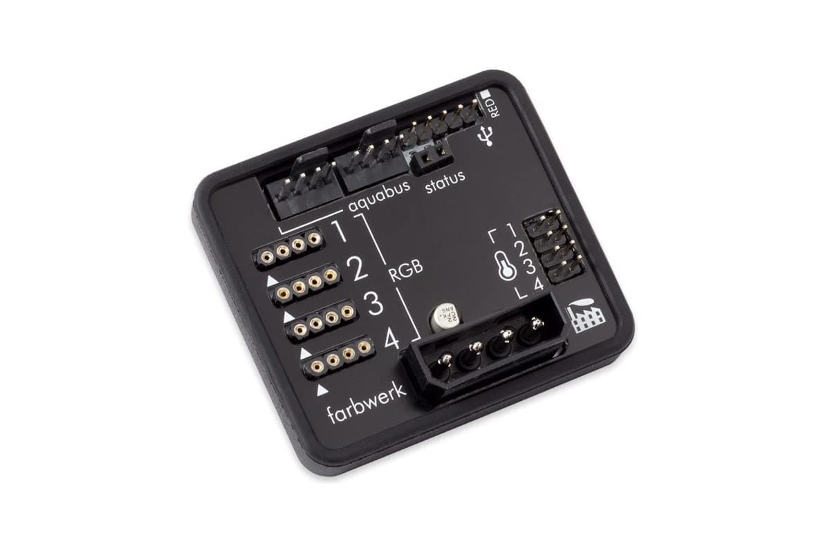 Fan, 100mm, Black, USB, 5V DC, 2W, Compatible with Desktop, Server, High-Performance Computer