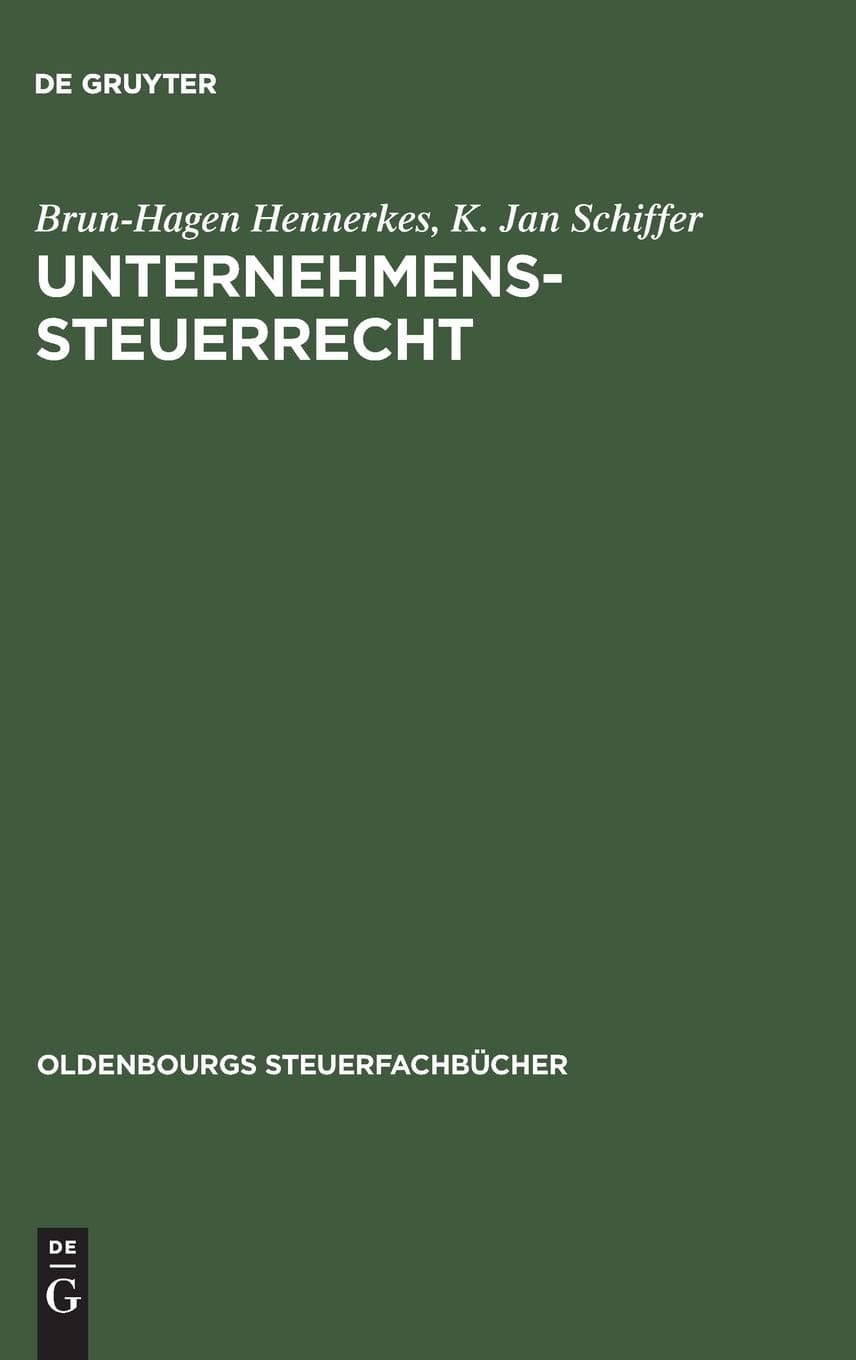 Unternehmens-Steuerrecht