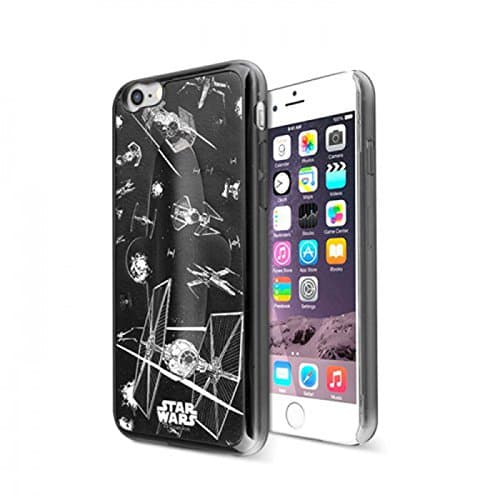 Chabel Tok Case Starwars PU Back Cover Case [Starwars Galaxy] with Fashion Tok Stand for Apple iPhone 6 + Plus (5.5")