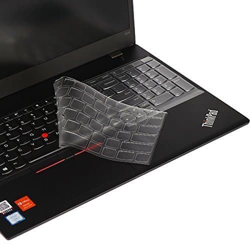Keyboard Cover for Thinkpad E15 T15 T15p L15, ThinkPad E580 E585 E590 E595 T570 T580 T590 L580 L590, Thinkpad P52 P52S P72 P53 P73 Laptop (NOT Fit for P51) - TPU