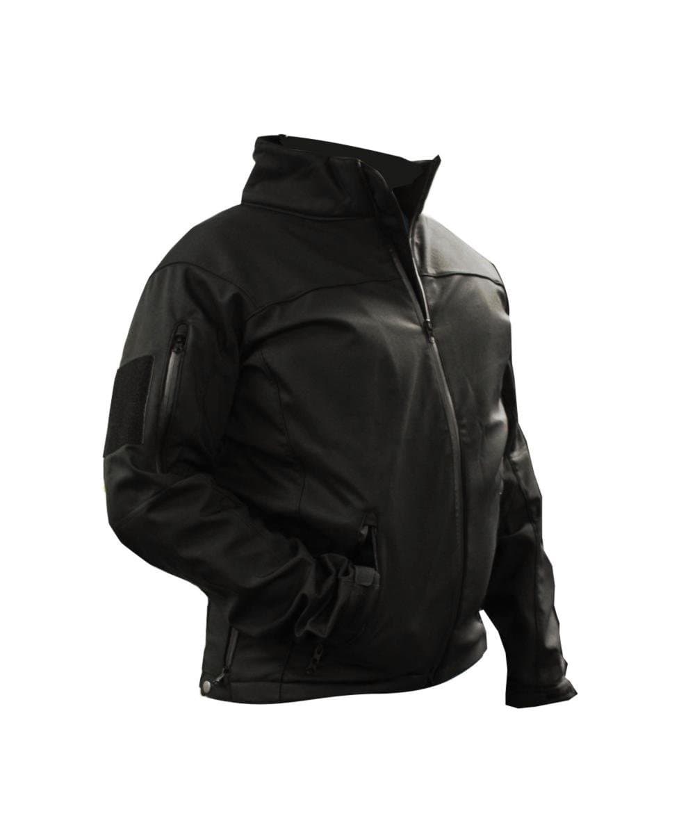 Law Enforcmenet Soft Shell Tactical Jacket with Fleece Lining, Medium