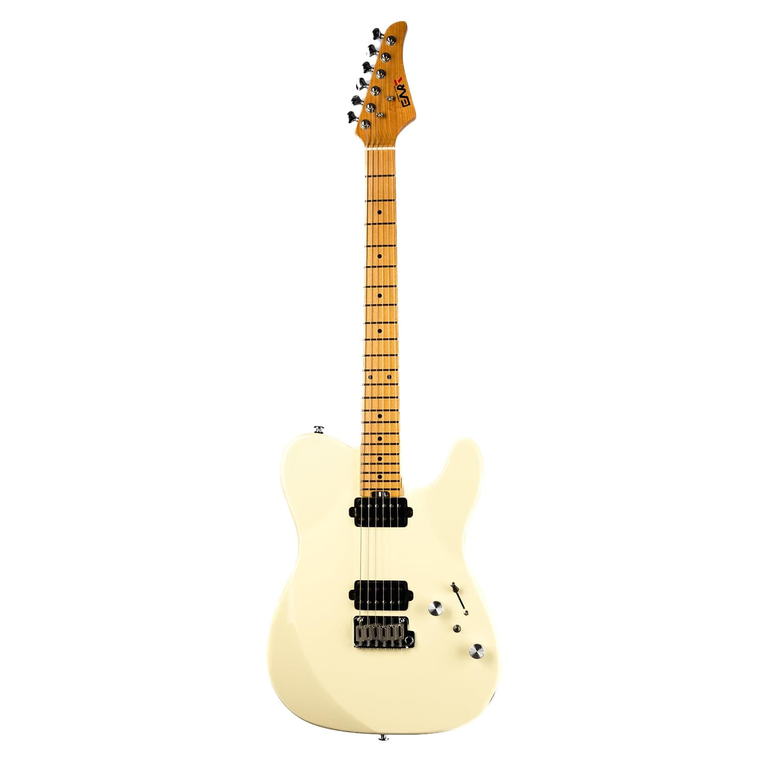 EARTGuitar T-380 Modern Humbucker Pickups Double Coil Split Two Point Tremolo Bridge Solid Body Electric Guitar Female