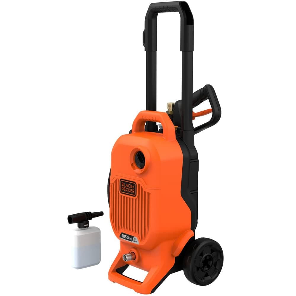 Black & Decker 1,850 MAX psi* 1.2 gpm* Electric Cold Water Pressure Washer