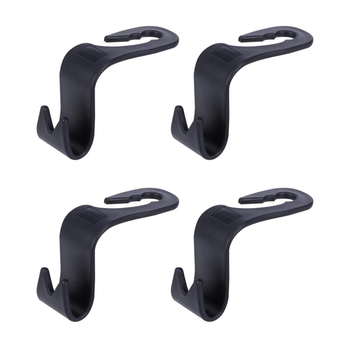4pcs Holder Hook S Hook Car Storage Hooks Hitch Shackle Auto Headrest Hooks Organizer Hooks Car Headrest Hooks Headrest Hanger Hook Vehicle Back Hook Car Hooks Bracket Invisible