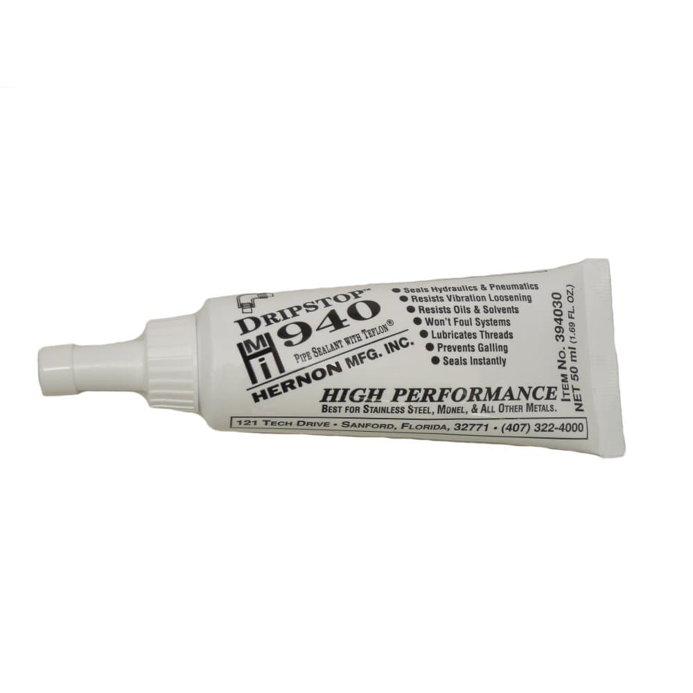 Hernon 940-50ML Dripstop 940 DEF Pipe Thread Sealant - 50ml Tube