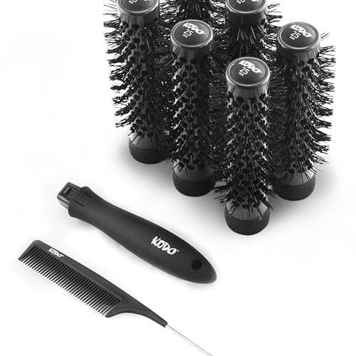 Kodo Lock & Roll Brush Set Black 25mm