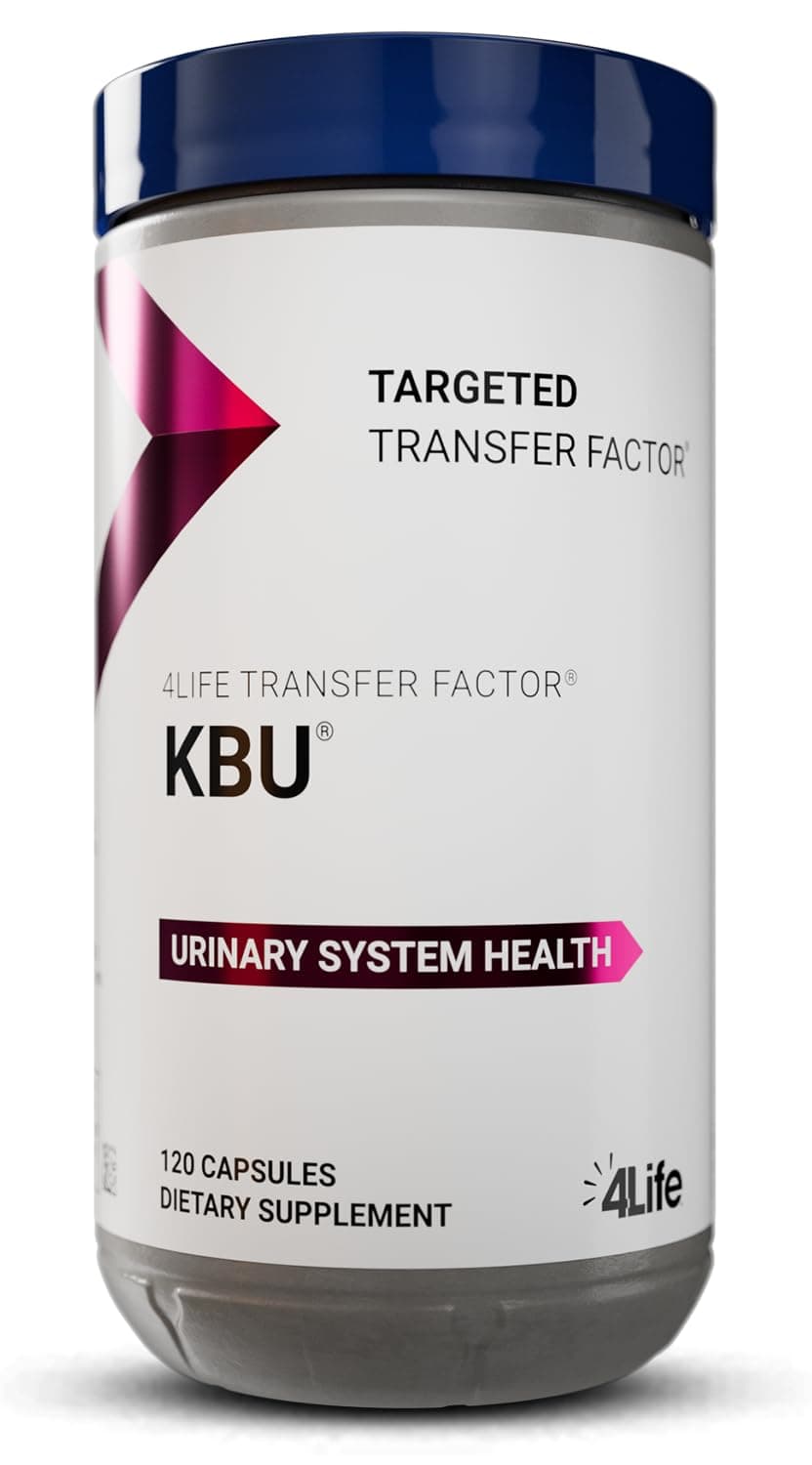 KBU, Urinary Supplement, Transfer Factor for Bladder & Kidney Health with Cranberry, Blueberry, Dandelion & Juniper Berry - 120 Veggie Capsules