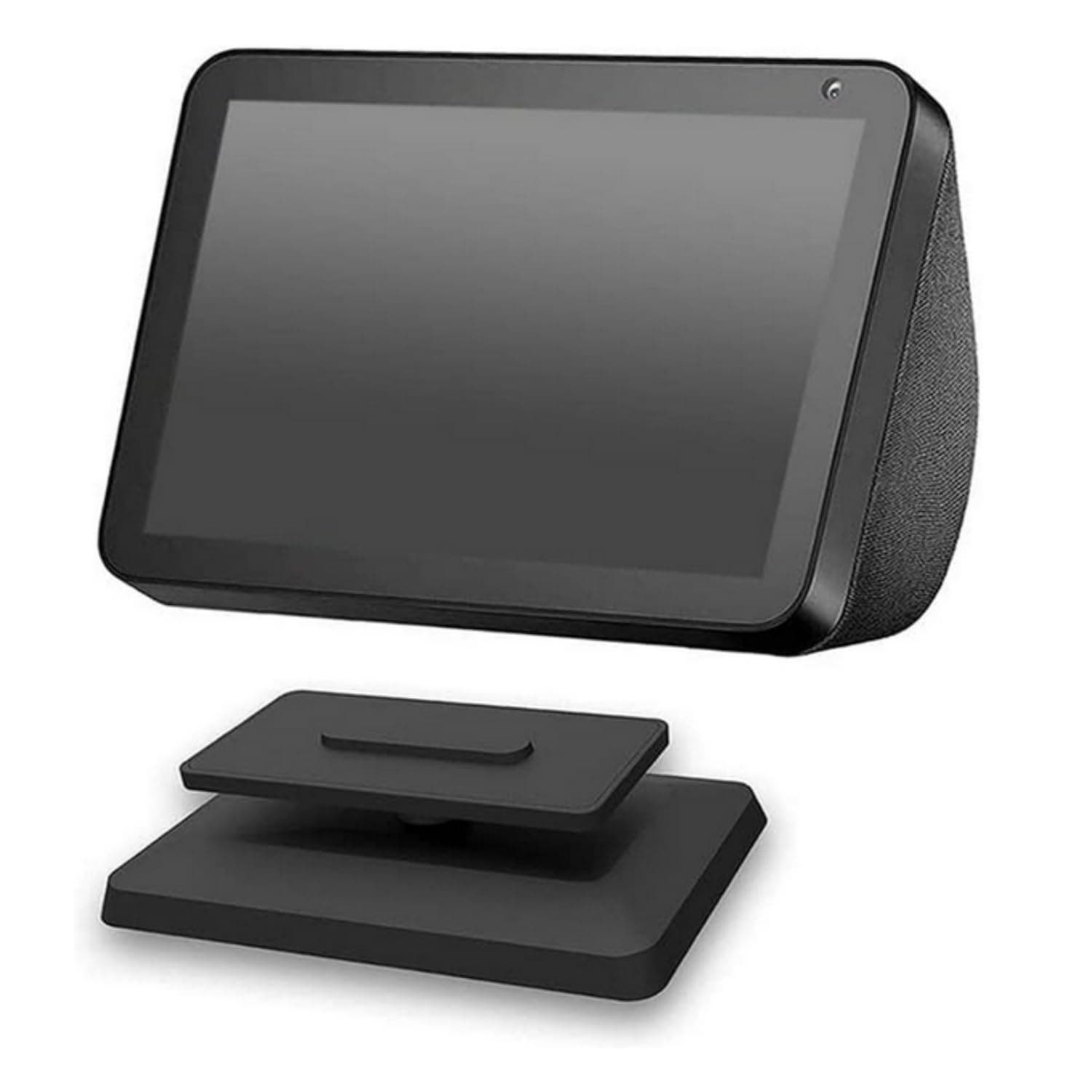 Anti-Slip Base Mount Bracket Adjustable Rotatable Magnetic Bracket Speaker Holder for-Amazon Echo Show 8 Stand