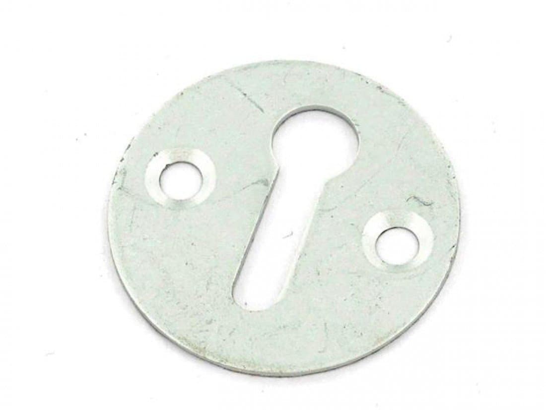 OPEN DOOR KEY LOCK PLATE ESCUTCHEON ALUMINIUM