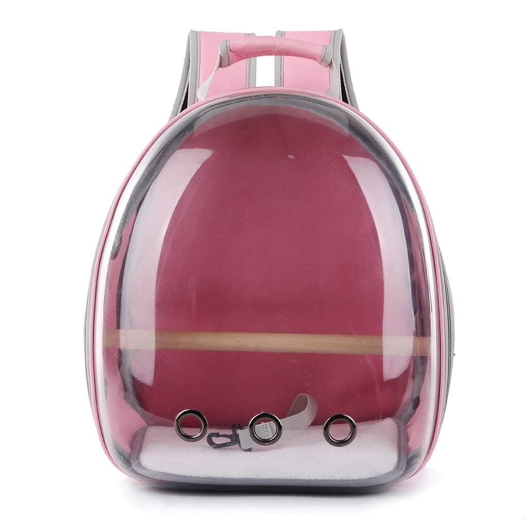 EAPTS Pet Carrier Backpack, Backpack Carrier for Cats and Dogs,Parrot Carrier Bird Travel Bag Space Capsule Transparent Backpack Breathable 360° Sightseeing for Travel, Hiking, Walking, Outdoor Use