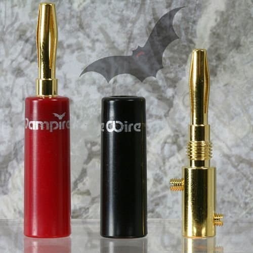 Vampire Wire #558 Premium Solder-less banans DIY speaker cables (2 Pairs)(4 Pcs)