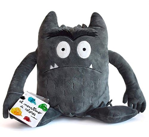 El monstruo de colores. Peluche gris