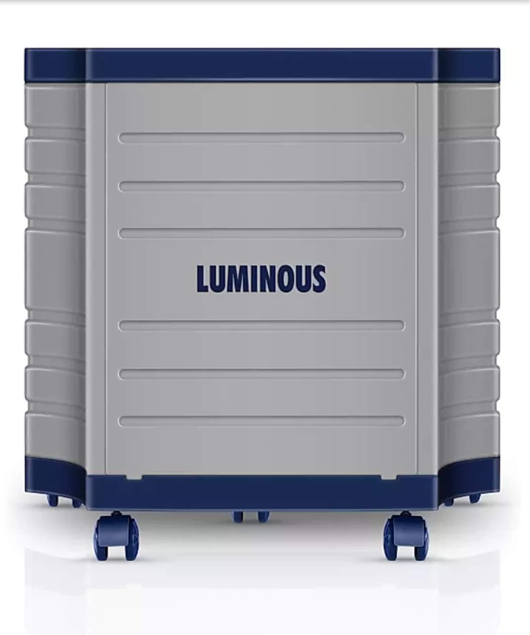 Luminous IKARUS Plastic Trolley for Single Flat Battery (Grey)