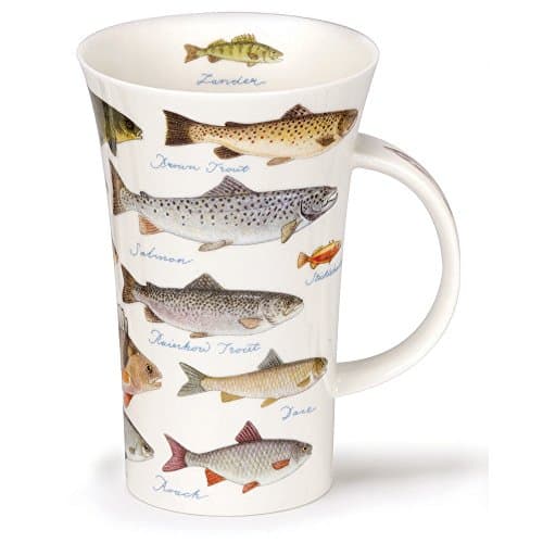 Dunoon Glencoe Freshwater Fish Fine China Mug