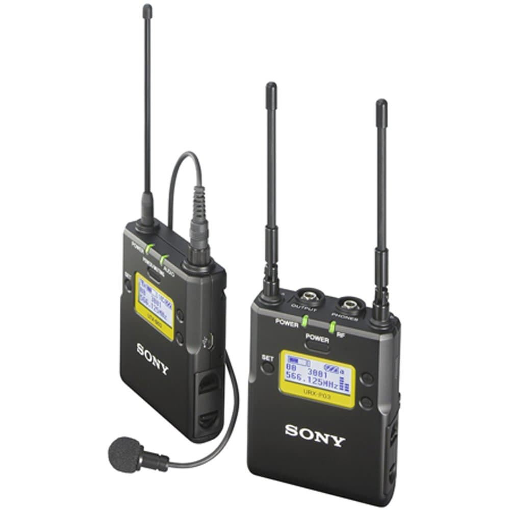 Sony Integrated Digital Wireless Bodypack Lavalier Microphone System-UWPD11/14, Black (UWPD11/14)