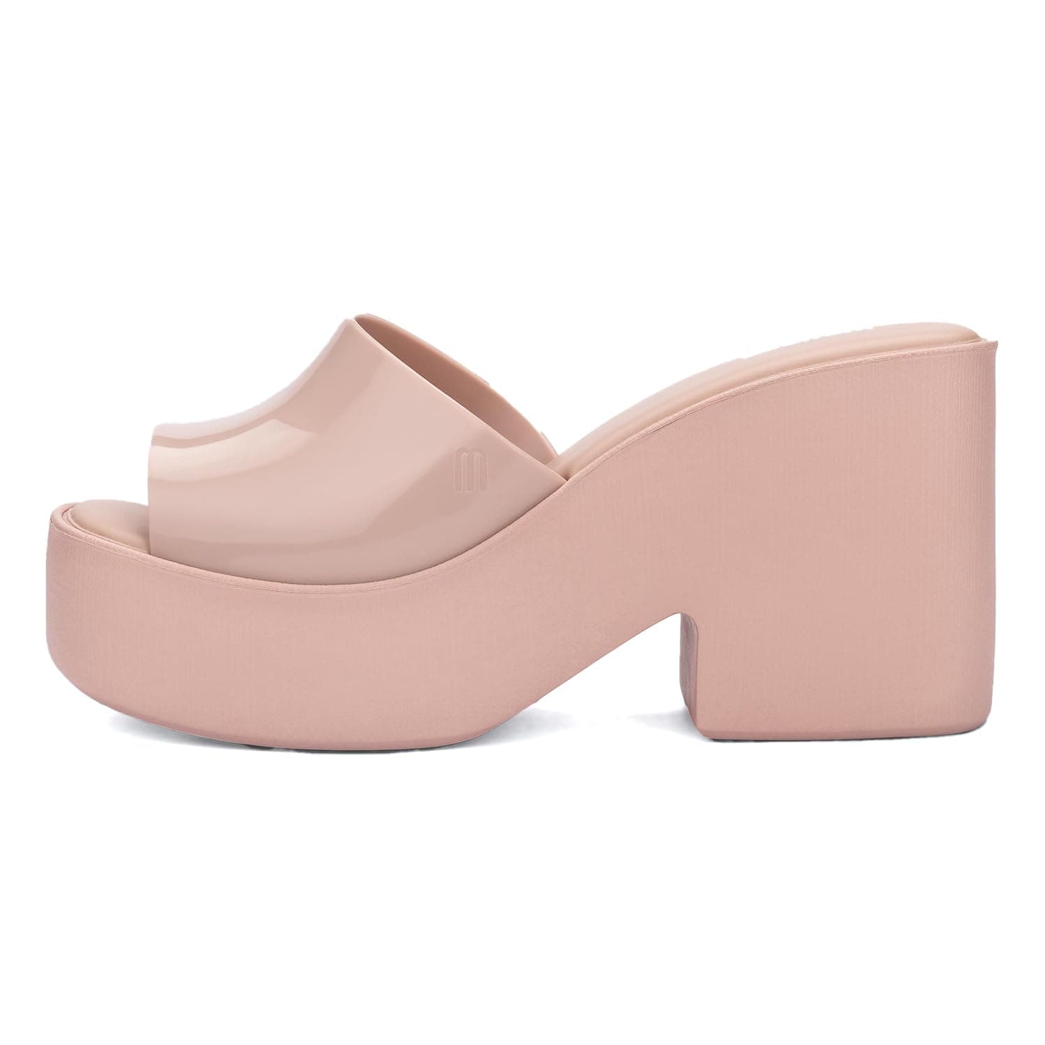 Melissa Posh Slip-On Platform Jelly Heels for Women