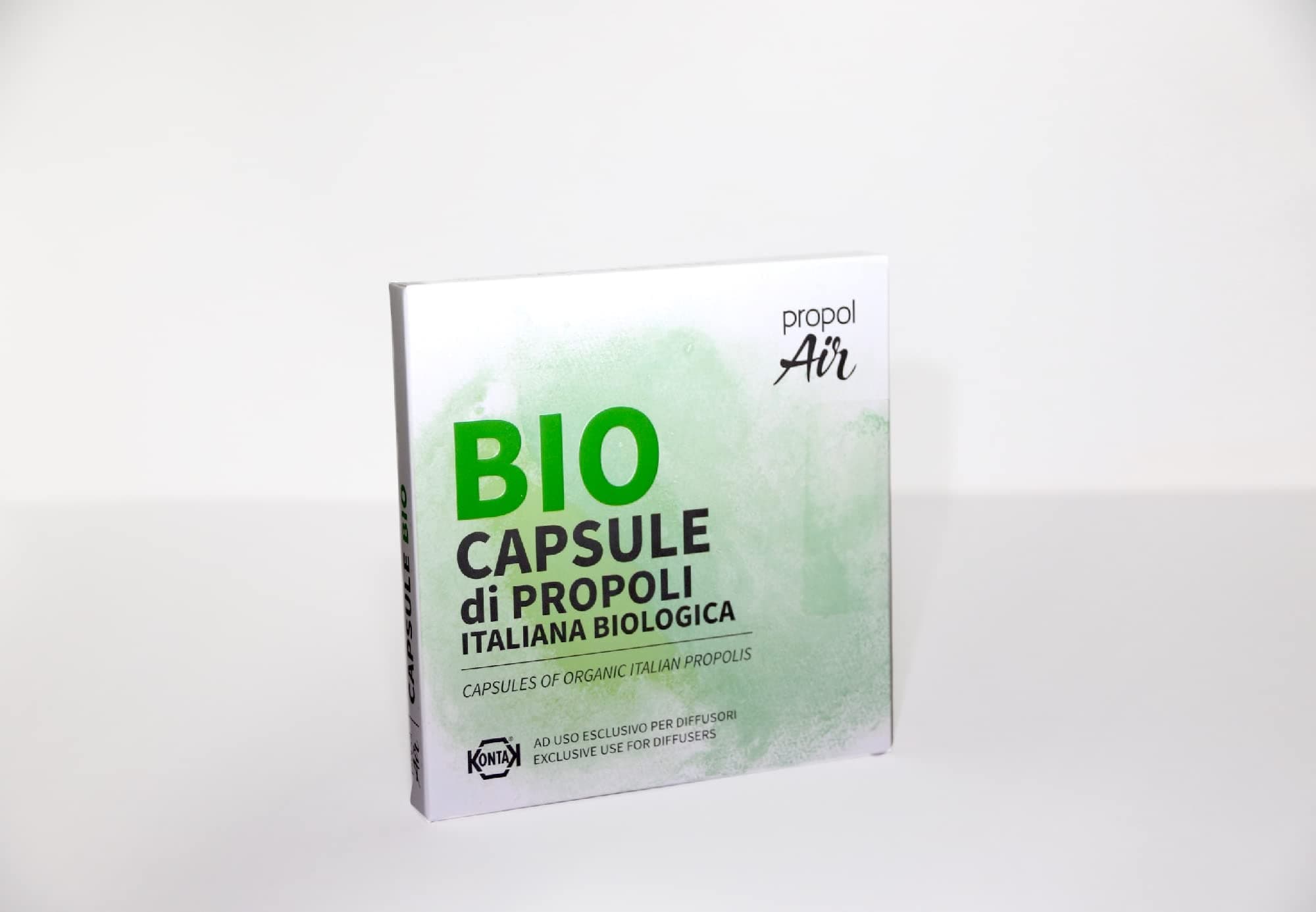Organic Propolis Capsules for PropolAir Propolis Diffusers/Vaporisers with or Without Ioniser or Fan. Reduces Harmful Airborne Microbes by Up to 71%