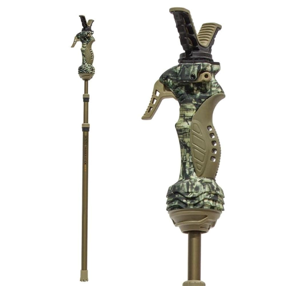 - PRIMOS Hunting Trigger Stick Gen3 Shooting Stick, Adjustable Height, Quick-Detach Yoke, Durable and Lightweight, Ideal for Hunting, Shooting, and Photography