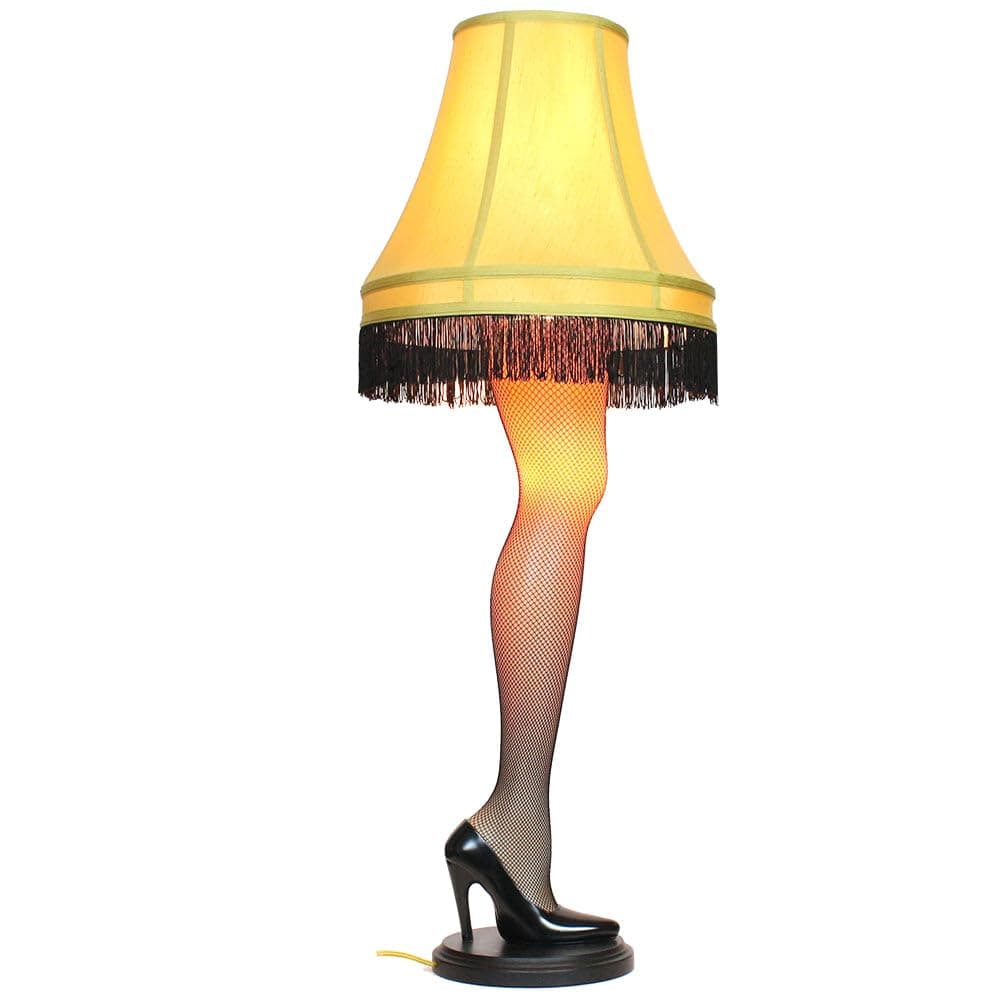 45" Full Size Christmas Leg Lamp Multicolor