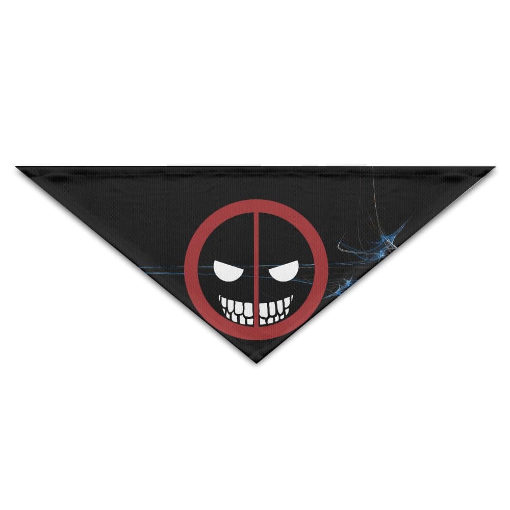 Deadpool Merc With A Mouth Logo Collar White