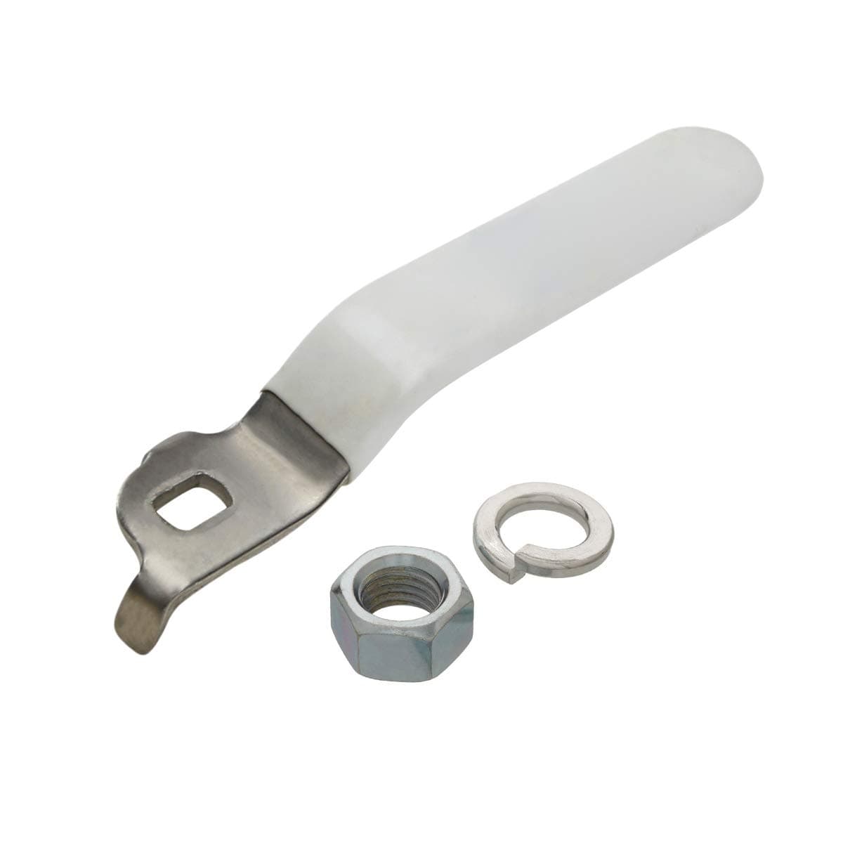 MIDLINE Valve Replacement Lever Handle for MIDLINE Valve 610 Series Only 3/4 in. Ball Valve, Stainless Steel Quarter Turn with Vinyl Grip for Natural Gas