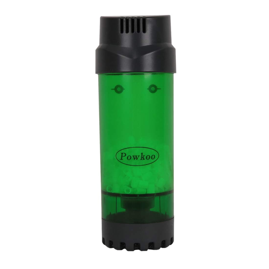 PowkooFluidized Moving Bed Filter Bio Media Filter for Aquarium Fish Tank, Comes with Air Stone and Bio Sponge Insided