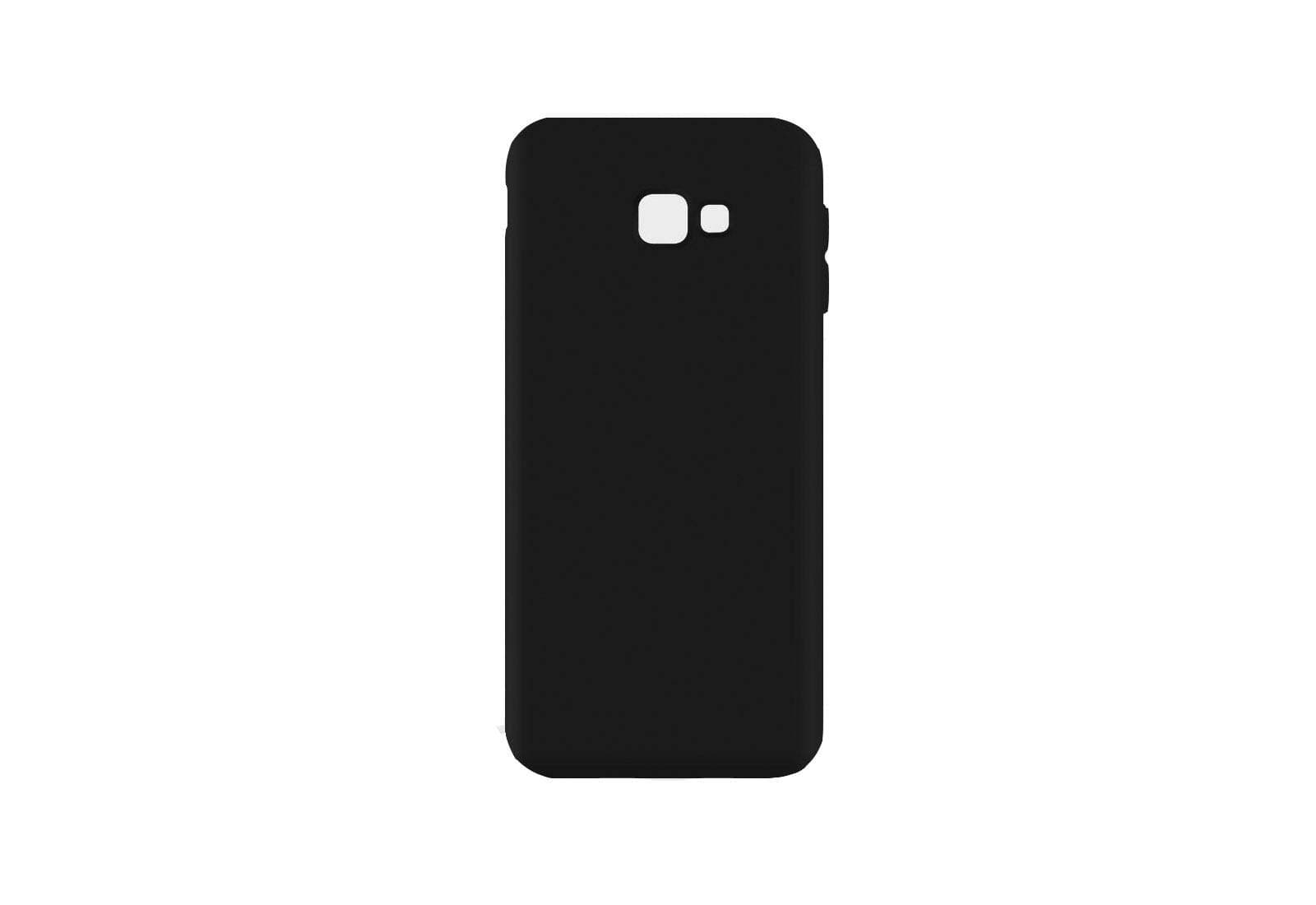 Muzz Back Case for Samsung Galaxy J4, (6.0) TPU Silicone Soft Thin Cover For Galaxy J4 Plus Cover Black