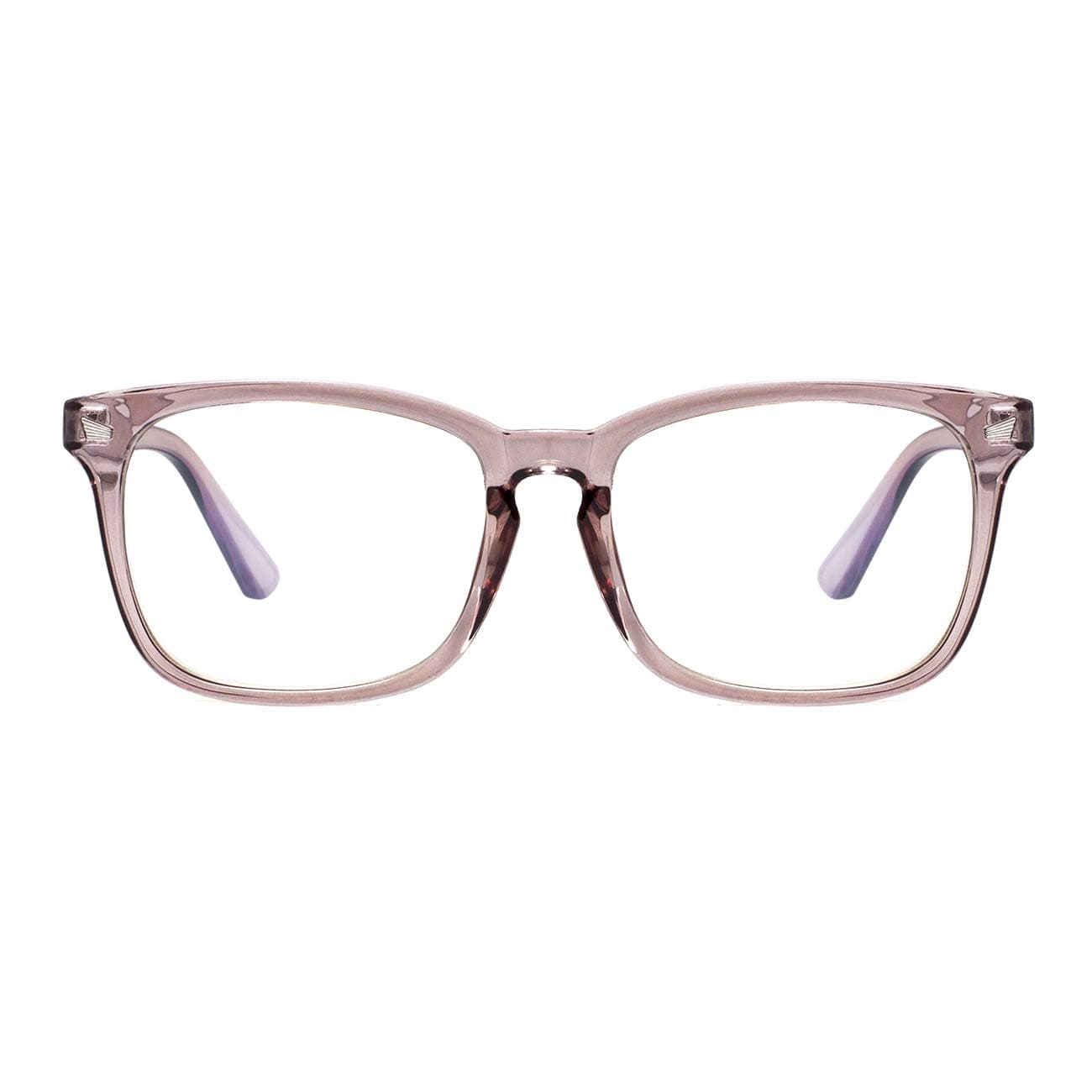 MAXJULI Blue Light Blocking Glasses,Computer Reading/Gaming/TV/Phones Glasses for Women Men(Light Coffee)