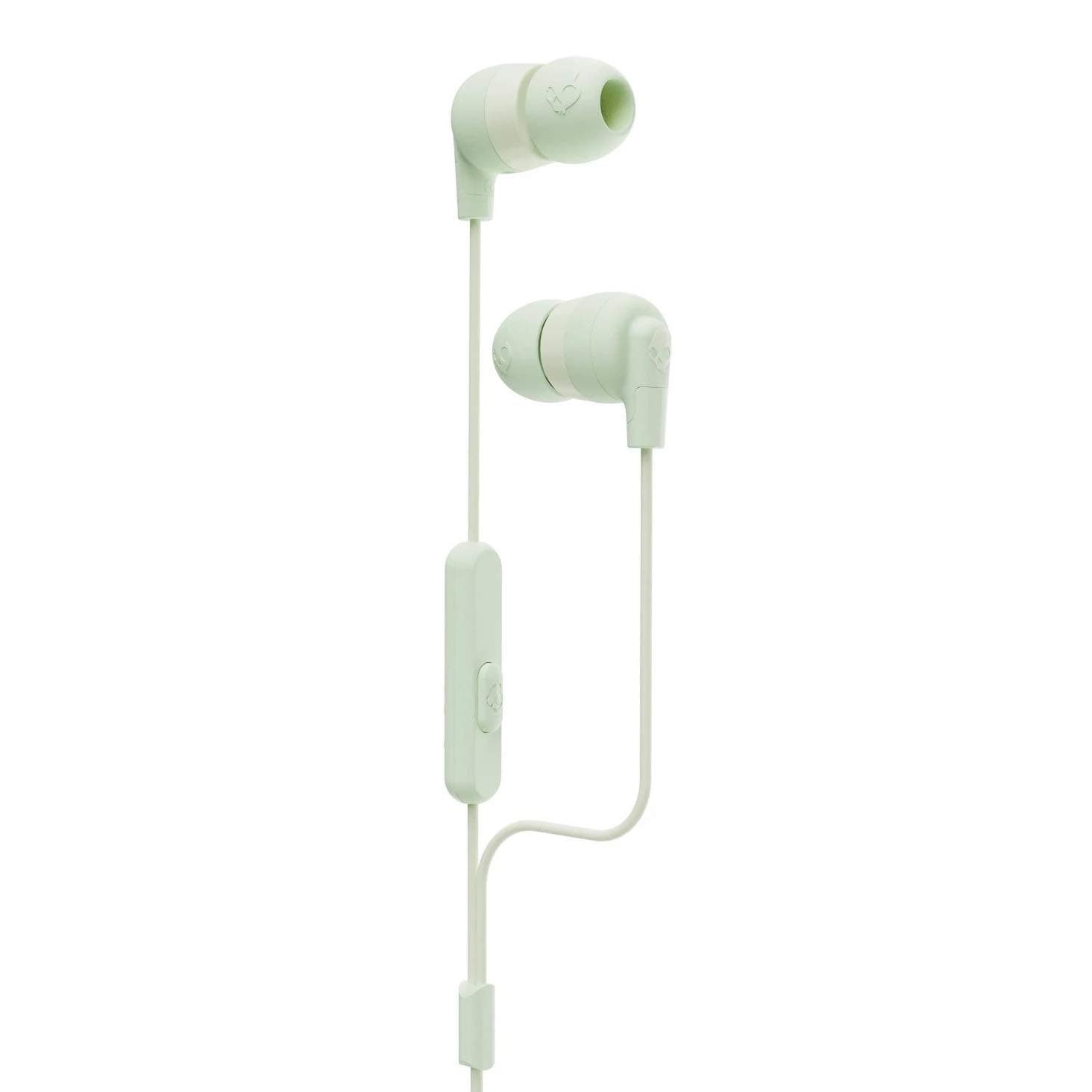 Ink'd+ In-Ear Wired Earbuds, Microphone, Works with Bluetooth Devices and Computers - Green